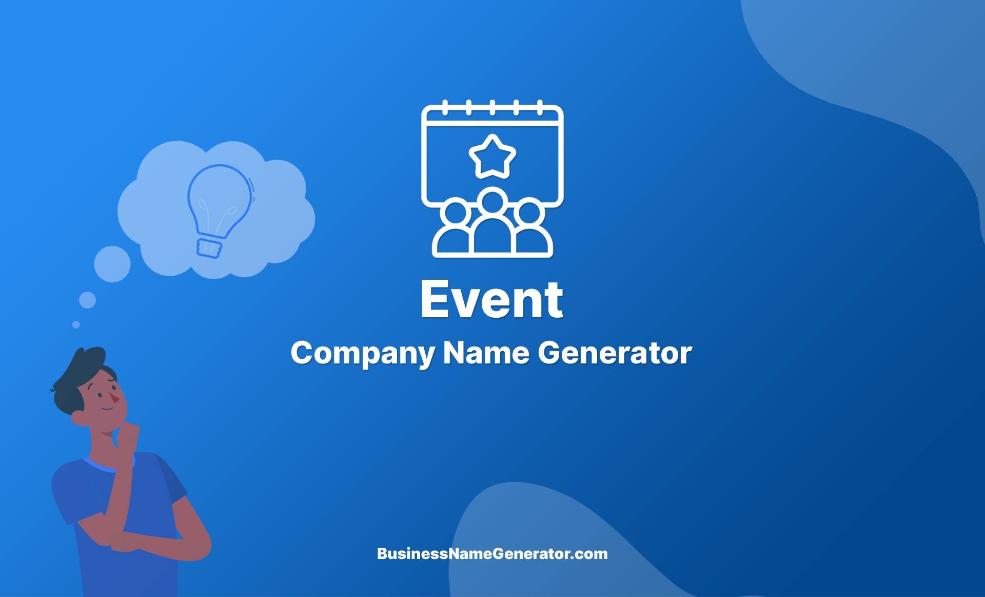 Event Company Name Generator & Ideas