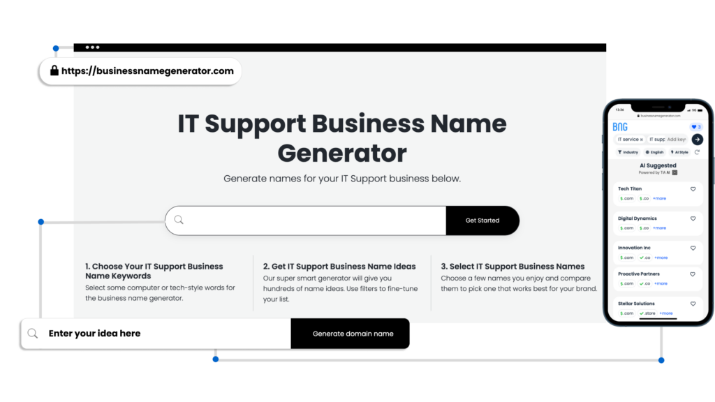 Benefits of Our IT Support Business Name Generator
