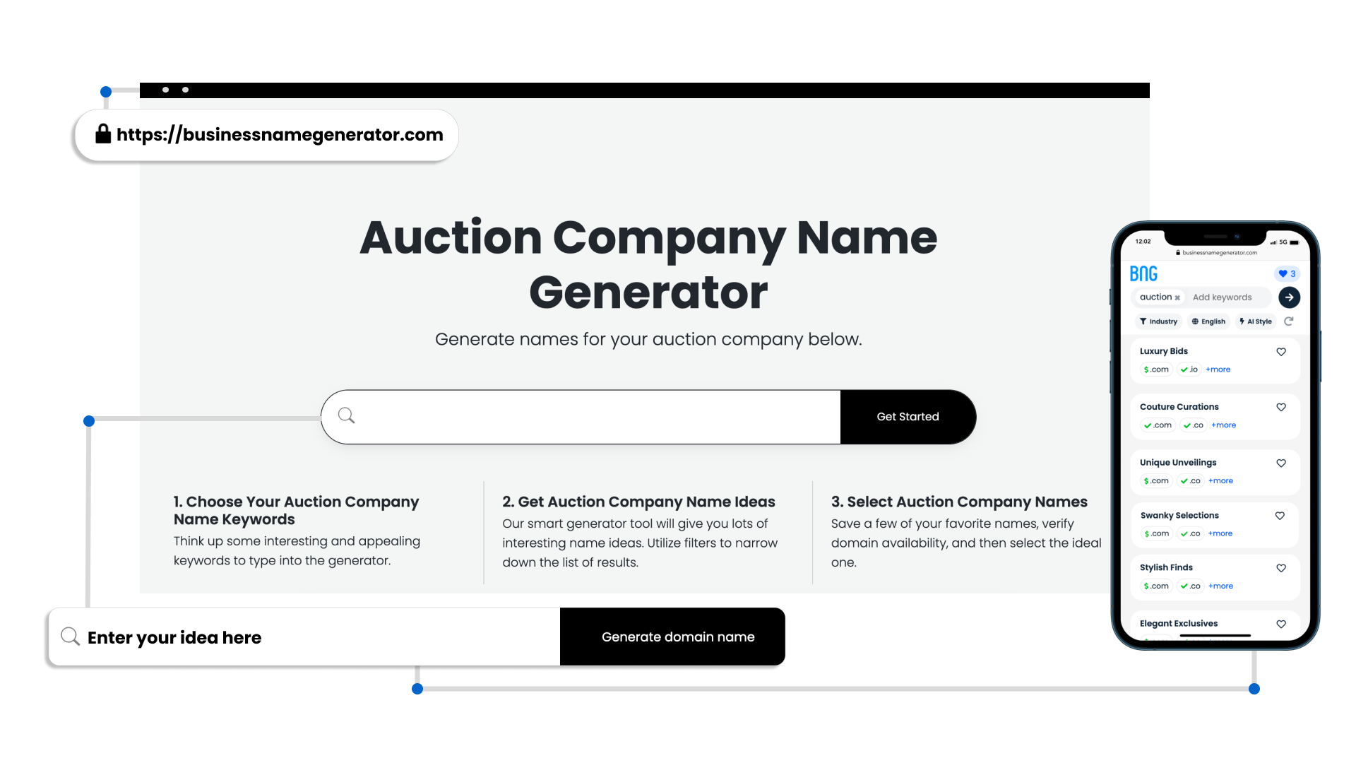 Benefits of Our Auction Company Name Generator