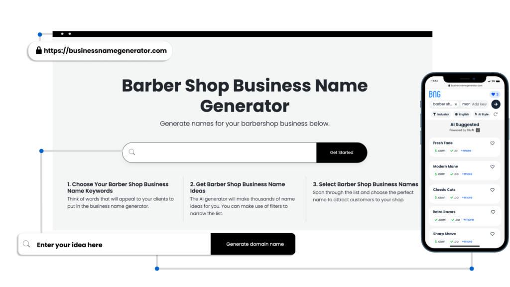 Barber Shop Business Name Generator