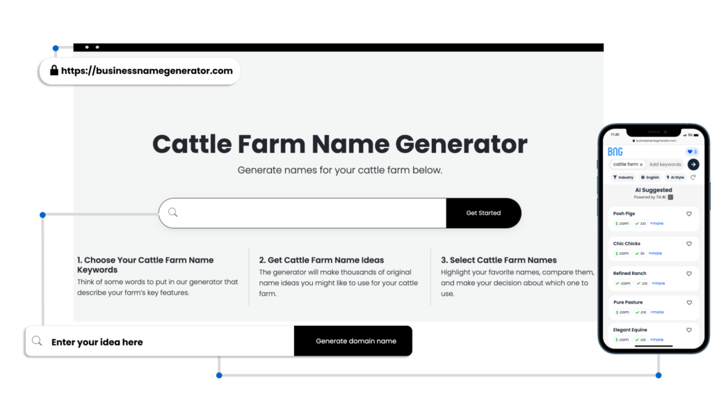 Cattle Farm Name Generator