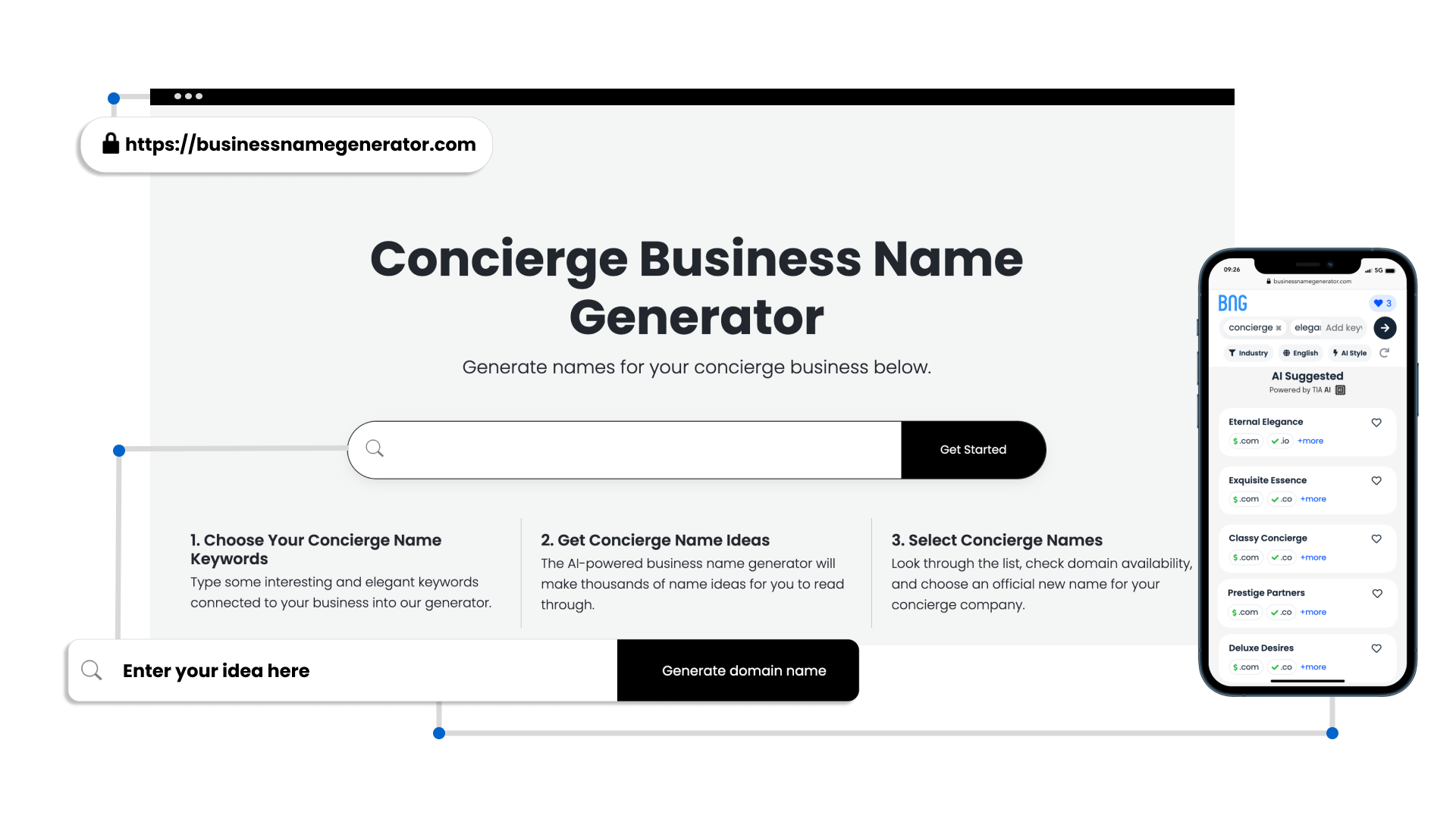 Benefits of Our Concierge Business Name Generator