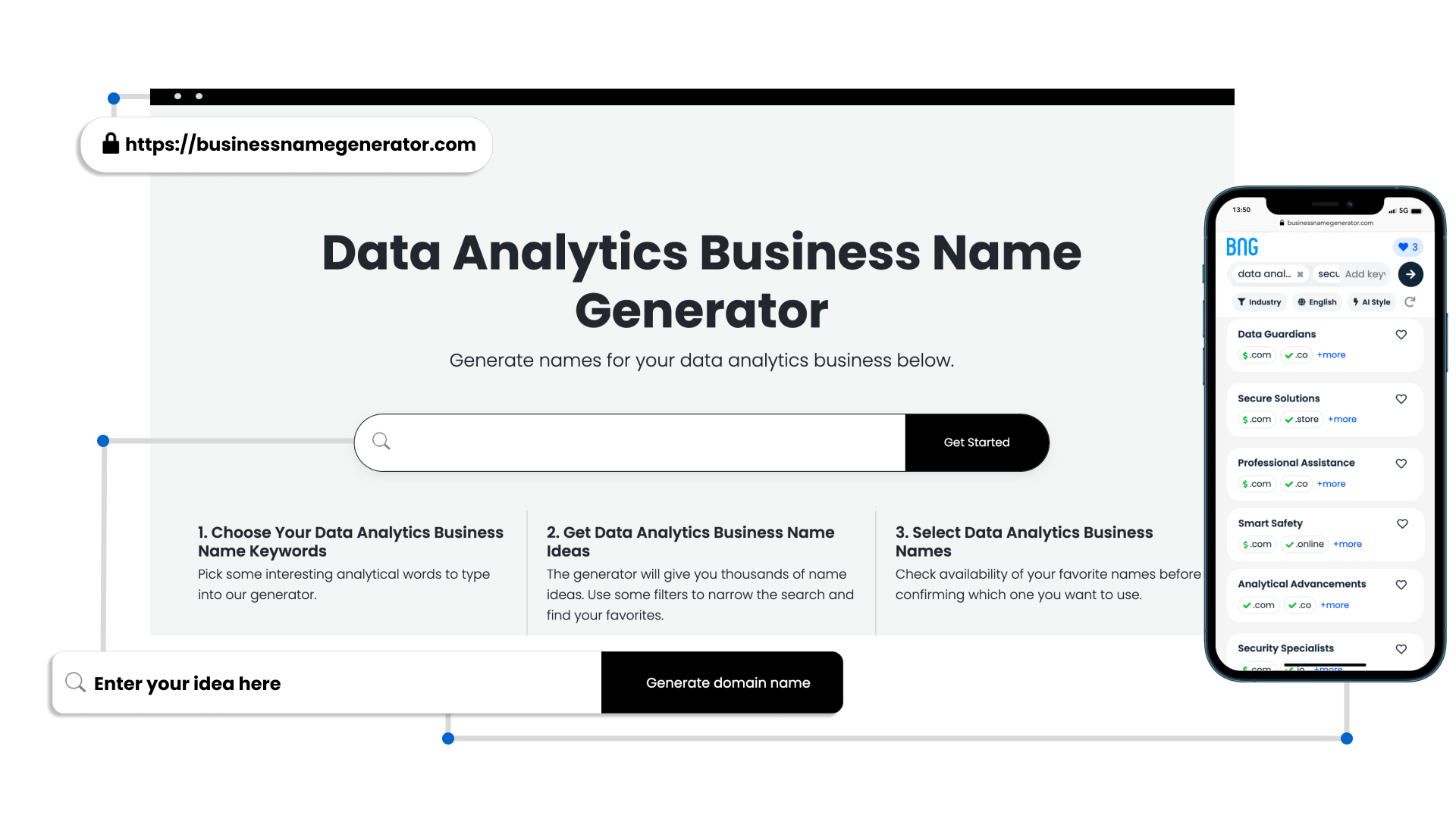 Benefits of Our Data Analytics Business Name Generator