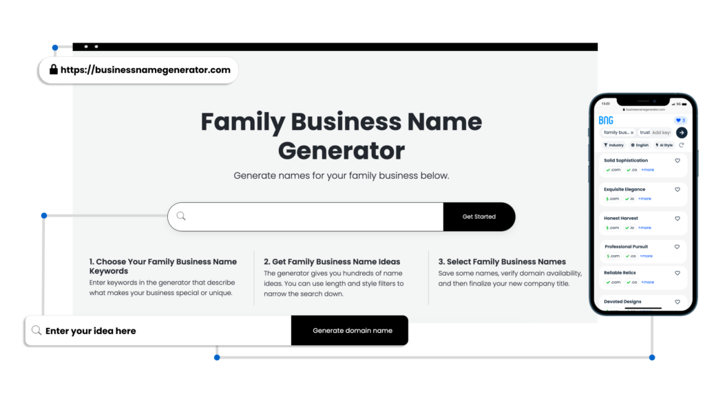 Family Business Name Generator