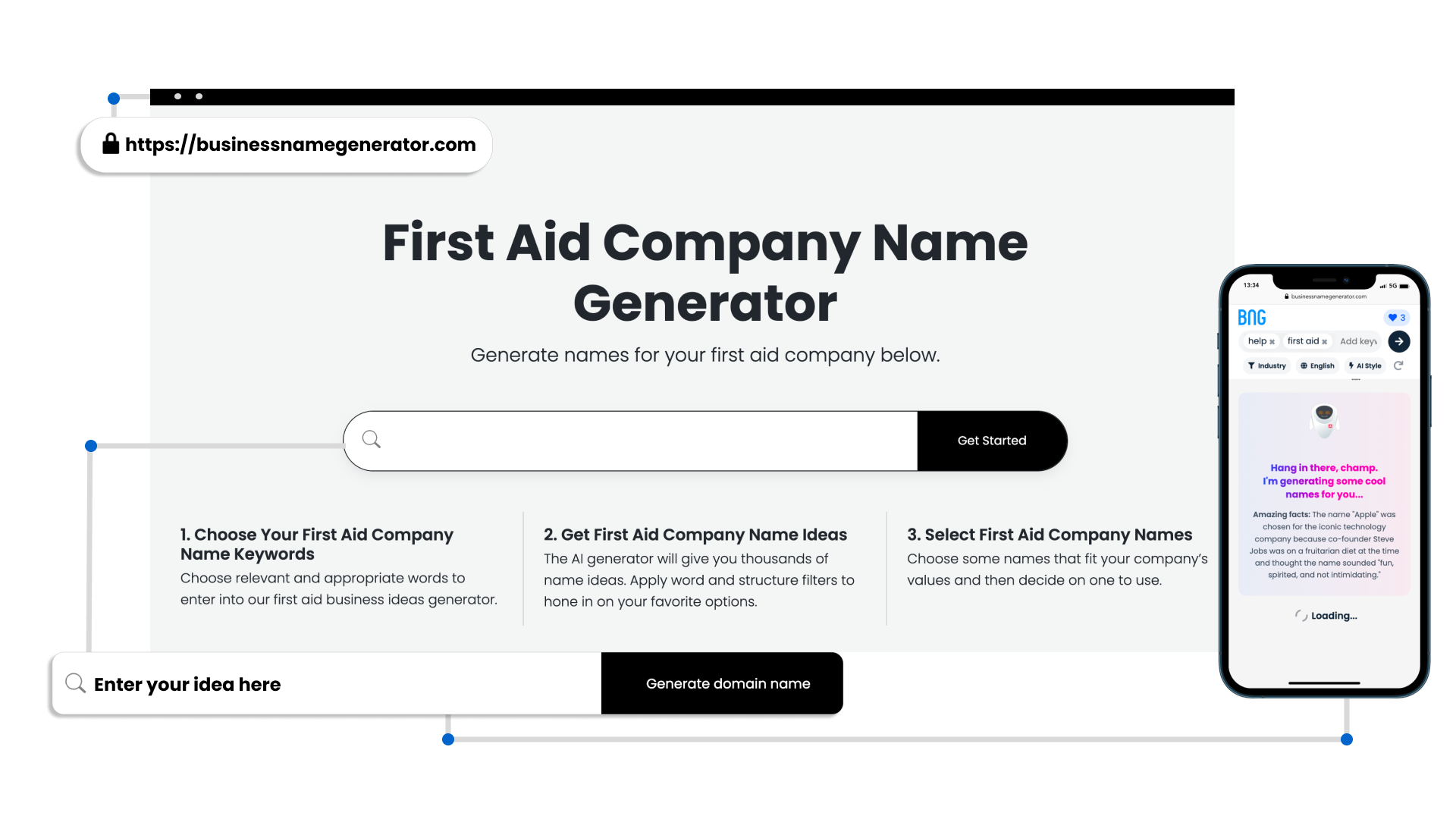 Benefits of our First Aid Company Name Generator