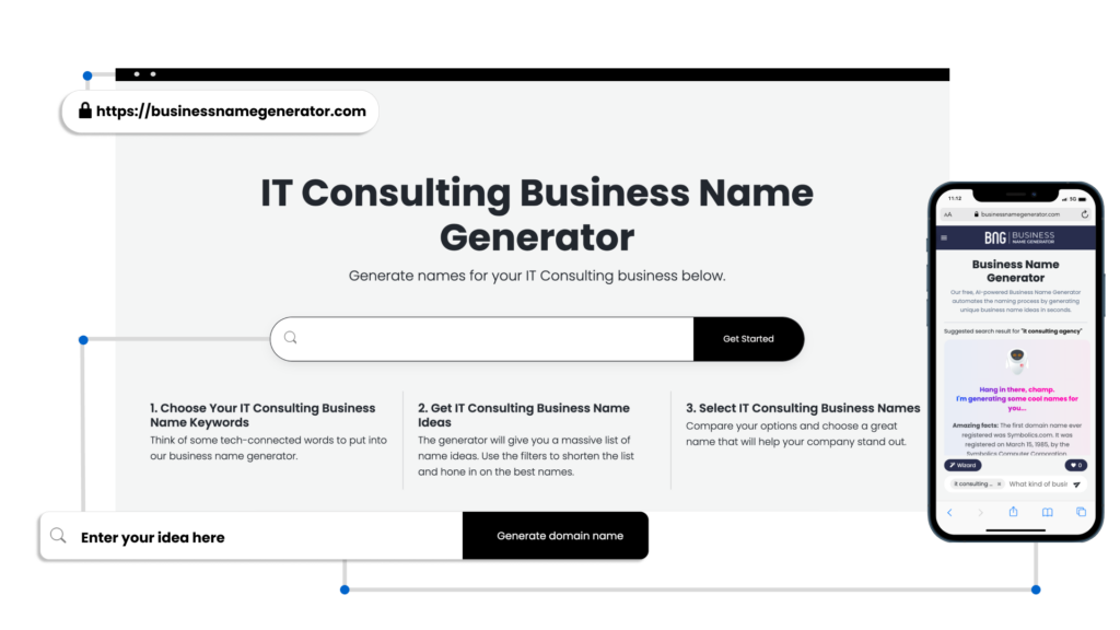 IT Consulting Business Name Generator
