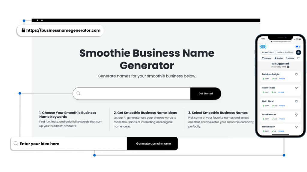 Smoothie Business Name Generator