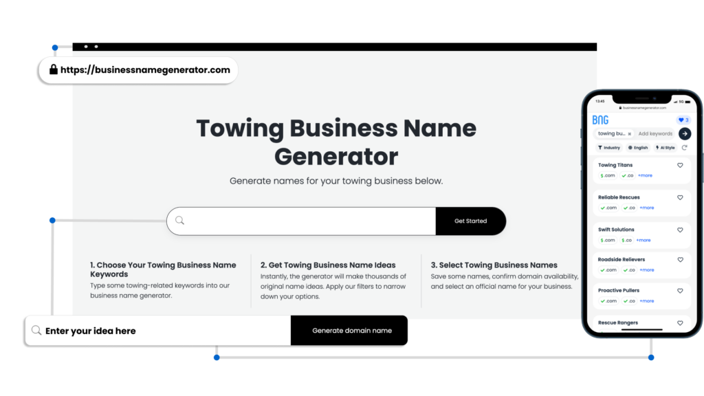 Towing Business Name Generator